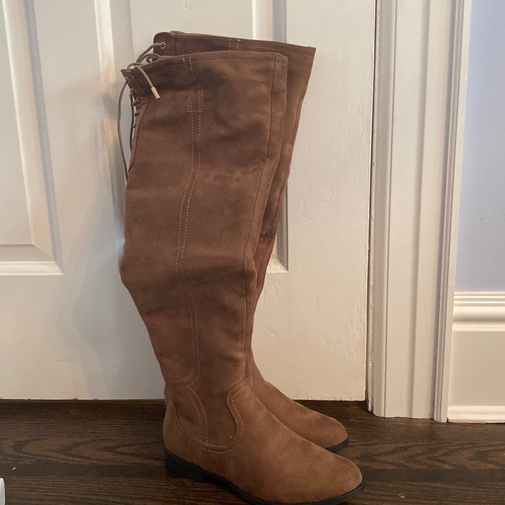Brown Knee High Boots